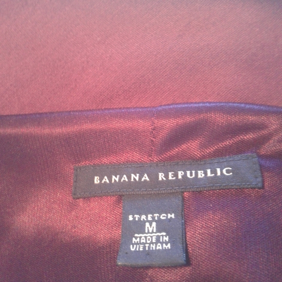 Banana Republic Maroon Jersey Knit Jacket - Picture 3 of 4